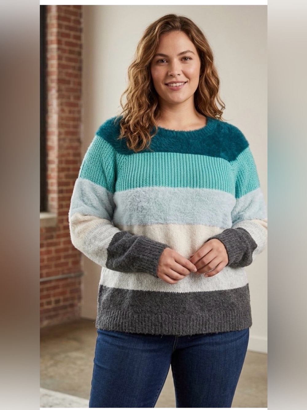 Loft Fuzzy Cozy Sweater XL